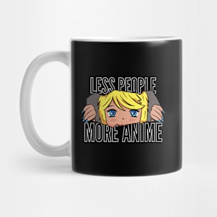 Less People More Anime Mug